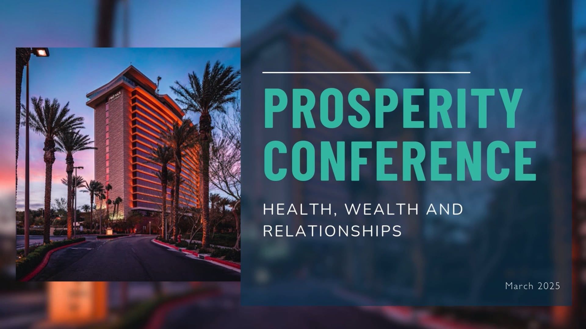 Prosperity Conference 